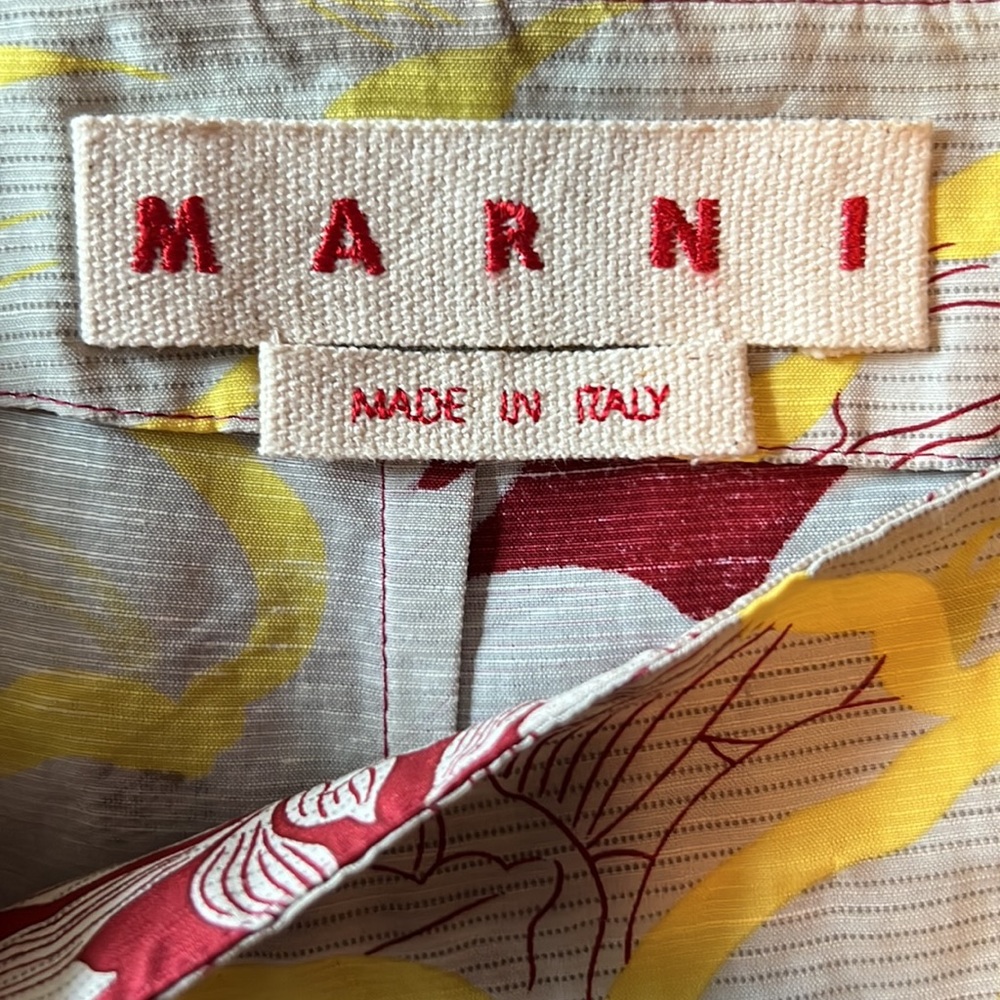 MARNI Floral Maxi Skirt- Made in Italy Sz 36 - Picture 5 of 9
